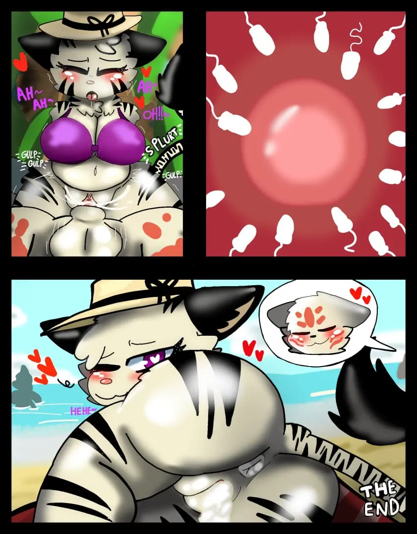 Image female,duo,vaginal_penetration,oc,moaning,piggy_(game),woflgame,zizzy_(piggy)