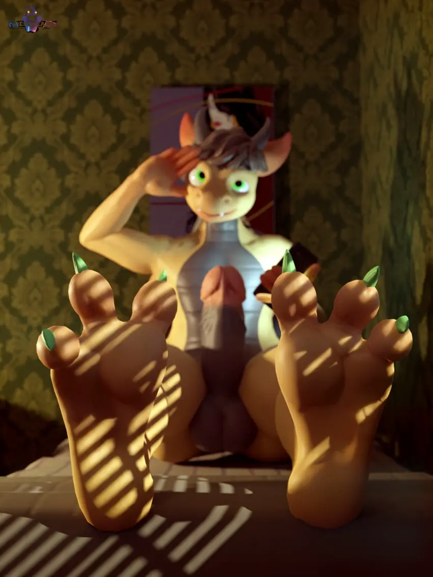 Image hi_res,solo,male,furry,humanoid,feet,male_only,digital_media_(artwork),foot_fetish,mythology,animal_humanoid,absurd_res,male_foot_fetish,scalie,mythological_creature,dragon,mythological_scalie,huge_filesize,footjob_pov,dragon_humanoid,blender_cycles,rookieanimator210,blender_(artwork)