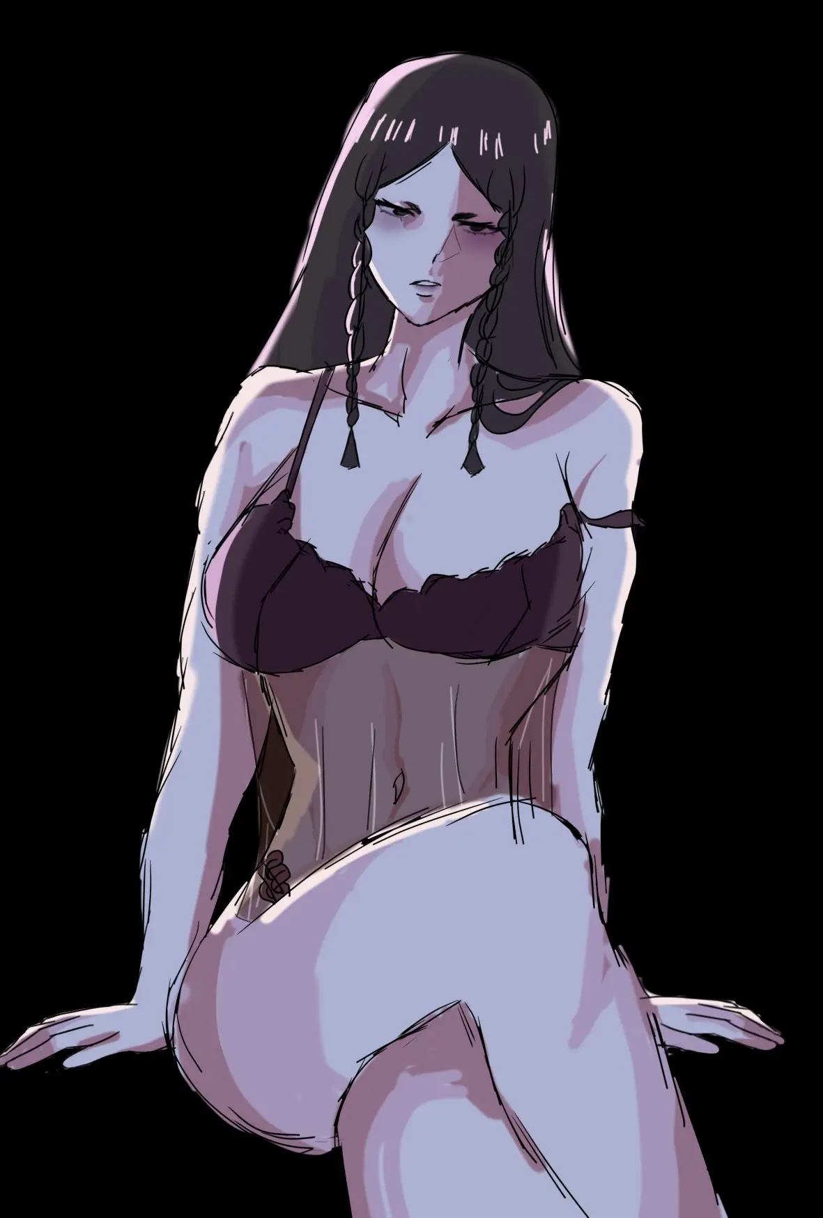 Image tagme,public_domain,babydoll,majo_taisen,mona_lisa,mona_lisa_(majo_taisen)