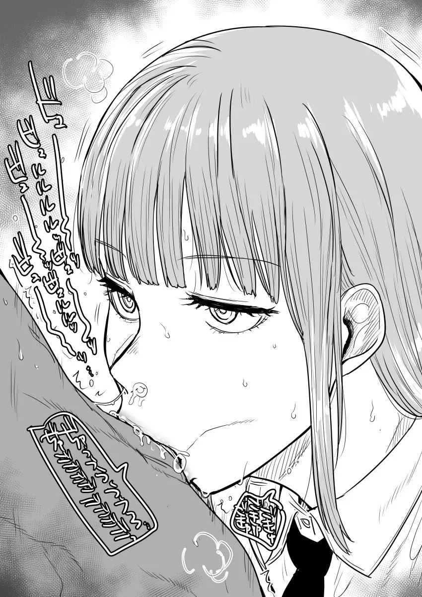 Image female,highres,1boy,absurdres,blunt_bangs,cum,cum_in_mouth,male,nude,oral,sidelocks,sweat,fellatio,balls,blowjob,deepthroat,monochrome,commentary_request,emotionless,translation_request,necktie,cum_in_nose,chainsaw_man,clothed_female_nude_male,makima_(chainsaw_man),:>=,empty_eyes,greyscale,balls_deep,ringed_eyes,all_the_way_to_the_base,kaiman_garupan,cum_down_throat,deepthroat_holder,sunken_cheeks