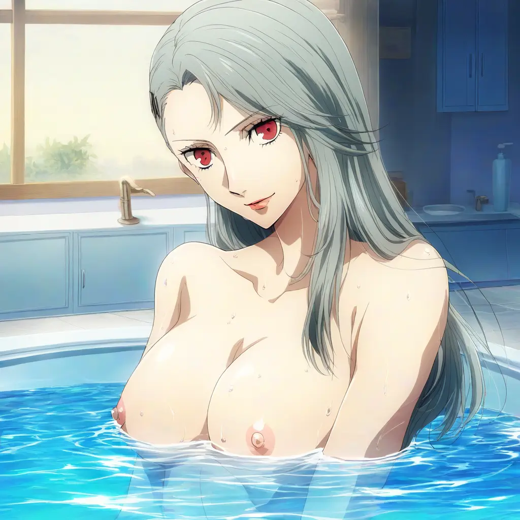 Image female,grey_hair,nude,white_skin,ai_generated,tagme,completely_nude,naked,stable_diffusion,nai_diffusion,completely_naked,atlus,persona,persona_5,sae_niijima