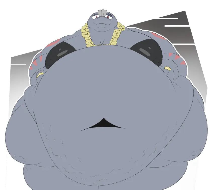 Image big_breasts,breasts,male,nude,pokemon,pokemon_(species),thick_thighs,wide_hips,male_only,huge_breasts,tagme,pokémon_(species),overweight,machoke,moobs,castdraws_(artist)