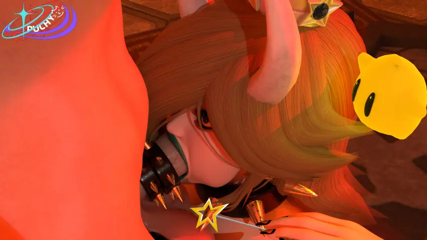 Image female,female_only,simple_background,penis,big_penis,blonde_hair,mario_(series),blowjob,super_mario_galaxy,princess_rosalina,luma