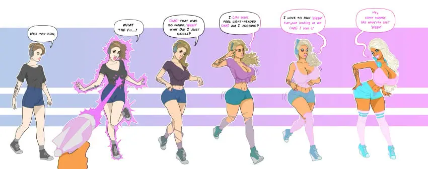Image breasts,female,large_breasts,navel,female_focus,wide_hips,midriff,text,lips,bimbo,high_heels,english_text,large_ass,abs,fully_clothed,transformation,breast_expansion,muscles,hair_growth,high_heel_boots,brainwashing,mind_control,bimbo_lips,tan,eye_color_change,hair_color_change,transformation_sequence,bimbofication,brain_drain,iq_loss,intelligence_drain,intelligence_loss,personality_change,wedge_heels,mental_transformation,sneaker_high_heels,high_heel_sneakers,muscle_growth,banedearg