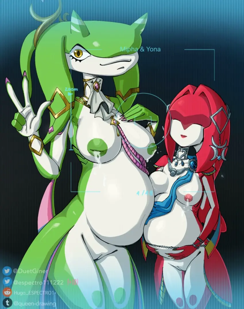 Image big_breasts,breasts,female,simple_background,pussy,furry,big_ass,uncensored,humanoid,milf,belly,happy,happy_female,jewelry,pregnant,pregnant_belly,pregnant_female,anthro,twitter,milk,green_skin,red_lipstick,skinny,skinny_girl,milfs,breast_squeeze,breast_squish,breath_of_the_wild,the_legend_of_zelda,dark_background,red_body,grabbing_belly,petite_breasts,hand_on_breast,tears_of_the_kingdom,pregnant_anthro,hand_on_belly,milk_squirt,milking_breasts,milking,green_skinned_female,photo,rendered,dripping_milk,breast_to_breast,fish_girl,merfolk,mipha,u/hugo_espectro1-,zora,petite_girl,sidon_(zelda),yona_(zelda),milk_drip,milfification,grabbing_own_belly,not_human,sheikah_slate,full_breasts,reddit_username,sidon,yona_(tloz),breast_touch,milk_leaking,relationship_goals