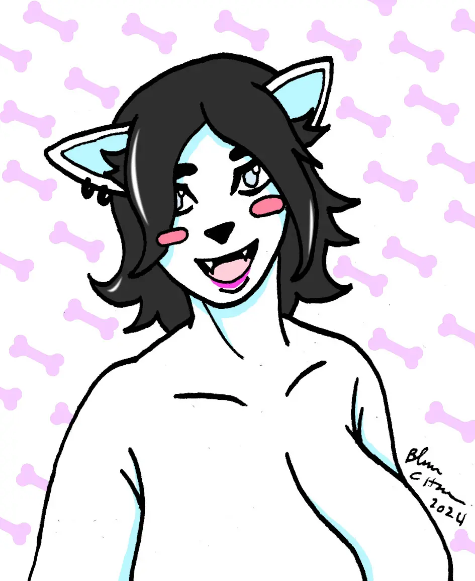 Image big_breasts,breasts,female,furry,anthro,tagme,canine,anthro_only,maggie_applebee,jake_sayz