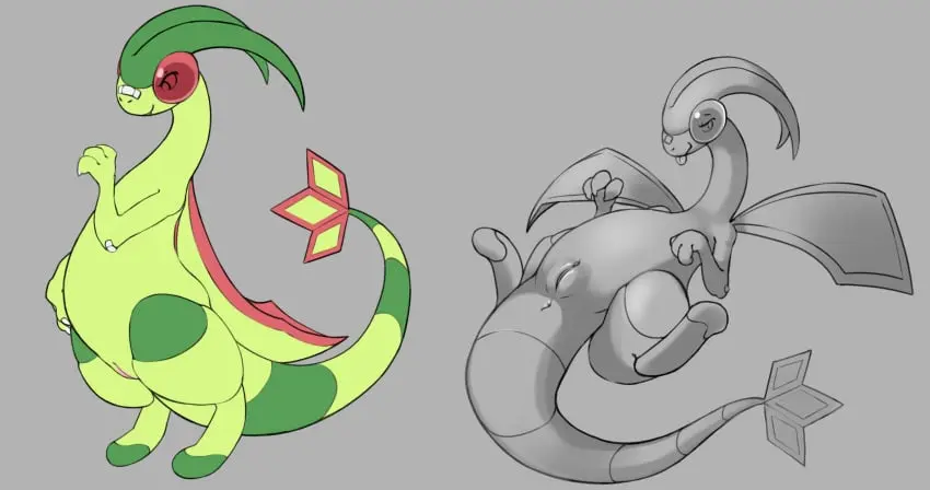 Image female,hi_res,solo,pokemon,pokemon_(species),pussy,tail,tongue_out,lying,on_back,tongue,bedroom_eyes,seductive,solo_focus,wings,anus,spread_legs,spreading,mythology,nintendo,presenting,genitals,narrowed_eyes,scalie,humanoid_genitalia,mythological_creature,dragon,mythological_scalie,feral,presenting_pussy,feral_only,presenting_anus,generation_3_pokemon,long_tail,flygon,spike_chunsoft,pokemon_mystery_dungeon,undercover_bluejay