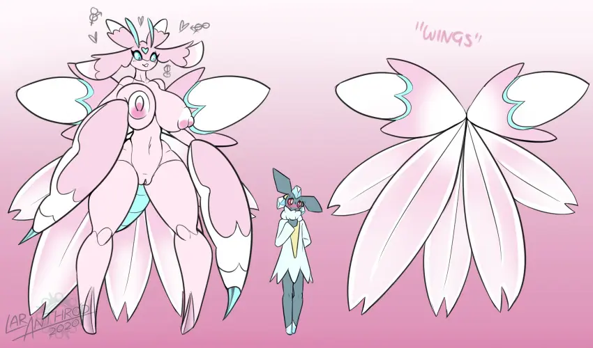 Image blush,breasts,clothed,clothing,female,hi_res,nipples,open_mouth,red_eyes,standing,male,navel,nude,pokemon,pokemon_(species),thick_thighs,duo,wide_hips,areola,artist_name,belly,digital_media_(artwork),size_difference,wings,text,dress,looking_down,nintendo,insects,looking_at_another,smaller_male,generation_6_pokemon,blush_lines,markings,plant,tuft,blue_sclera,pink_body,heart_symbol,larger_female,looking_aside,2020,generation_7_pokemon,model_sheet,pupils,heart_(marking),symbol,red_sclera,neck_tuft,gender_symbol,plant_girl,antennae_(anatomy),white_pupils,plant_monster,crystal,averting_eyes,flower_petals,pink_text,male_symbol,mantis,sexuality_symbol,female_symbol,latiar,bink_(latiar),carbink,lurantis,male/female_symbol,orchid_(flower),pale_petal_(latiar)