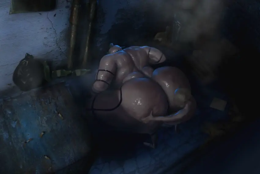 Image female,male,huge_ass,size_difference,tagme,thick,penetration,smaller_male,sweaty_body,larger_female,ugly_female,vkorg,ms._clown