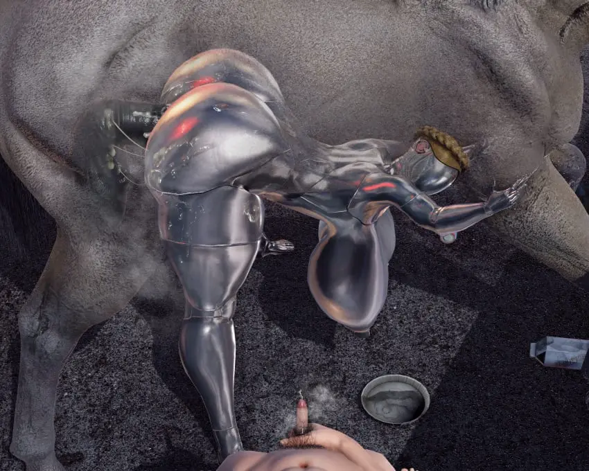 Image breasts,female,cum,penis,ass,huge_ass,sex,thick_thighs,thighs,side_view,from_behind,huge_breasts,small_penis,3d,pov,3d_(artwork),hanging_breasts,interspecies,arm_support,cheating,netorare,ntr,feral,horsecock,horse,breeding,zoophilia,feral_penetrating,robot_girl,robot_humanoid,bending_over,bestiality,cuckold,venus_body,cum_on_lower_body,cuckold_pov,3dcg,atomic_heart,gynoid,the_twins_(atomic_heart),female_robot,right_(atomic_heart),cucked_by_beast,feral_on_humanoid,feral_penetrating_humanoid,hex3d