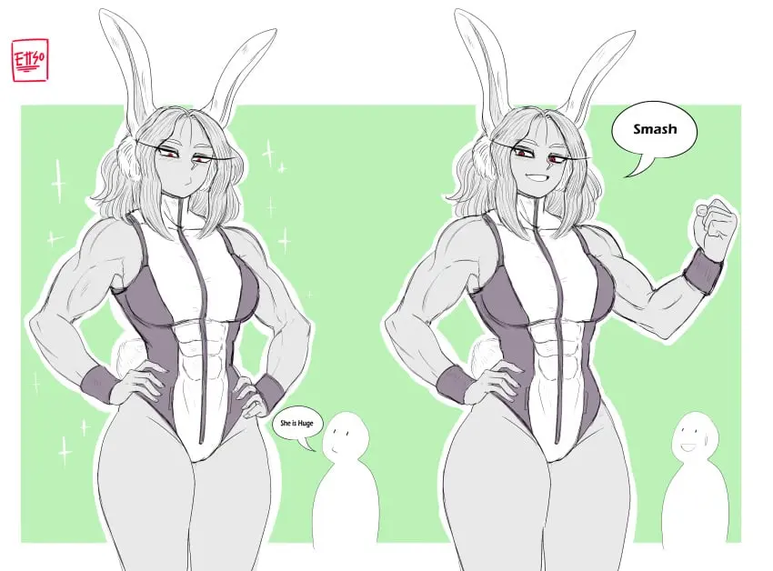 Image female,muscular,my_hero_academia,boku_no_hero_academia,muscular_female,marvel,marvel_comics,miruko,she-hulk_(cosplay),ettso