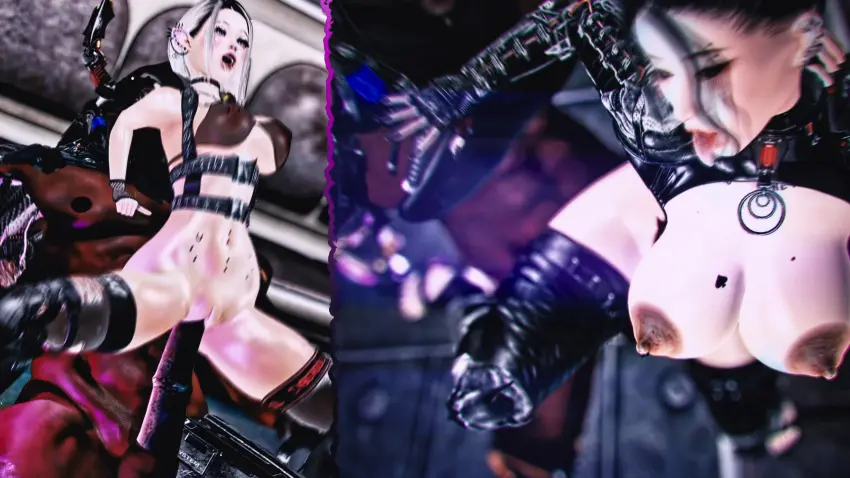 Image female,penis,tongue_out,rough_sex,balls,piercing,monster,ahe_gao,3d,female_on_top,cyberpunk_2077,monster_cock,female_penetrated,female_human,japanese_text,minotaur,femdom,equine_genitalia,equine,zoophilia,equine_penis,ballsack,no_artist,balls_deep,no_source,japanese_voice_acting