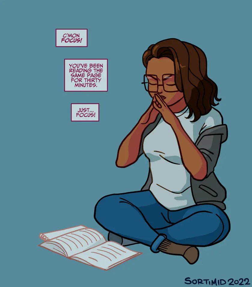 Image breasts,clothed,female,female_only,simple_background,solo,dark_skin,glasses,text,brown_hair,comic,femsub,transformation,thought_bubble,breast_expansion,drugs,bimbofication,brain_drain,mid_transformation,sortimid