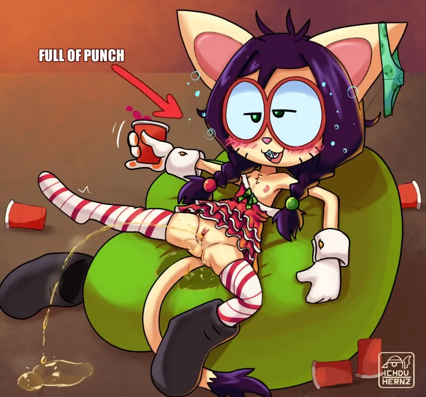 Image female,hi_res,solo,anthro,genital_fluids,bodily_fluids,mammal,feline,lagomorph,leporid,rabbit,feral,felid,peeing,urine,watersports,urine_stream,urinating_female,urination,urinating,golden_shower,urine_pool,ichduhernz,peeing_on_floor,poni