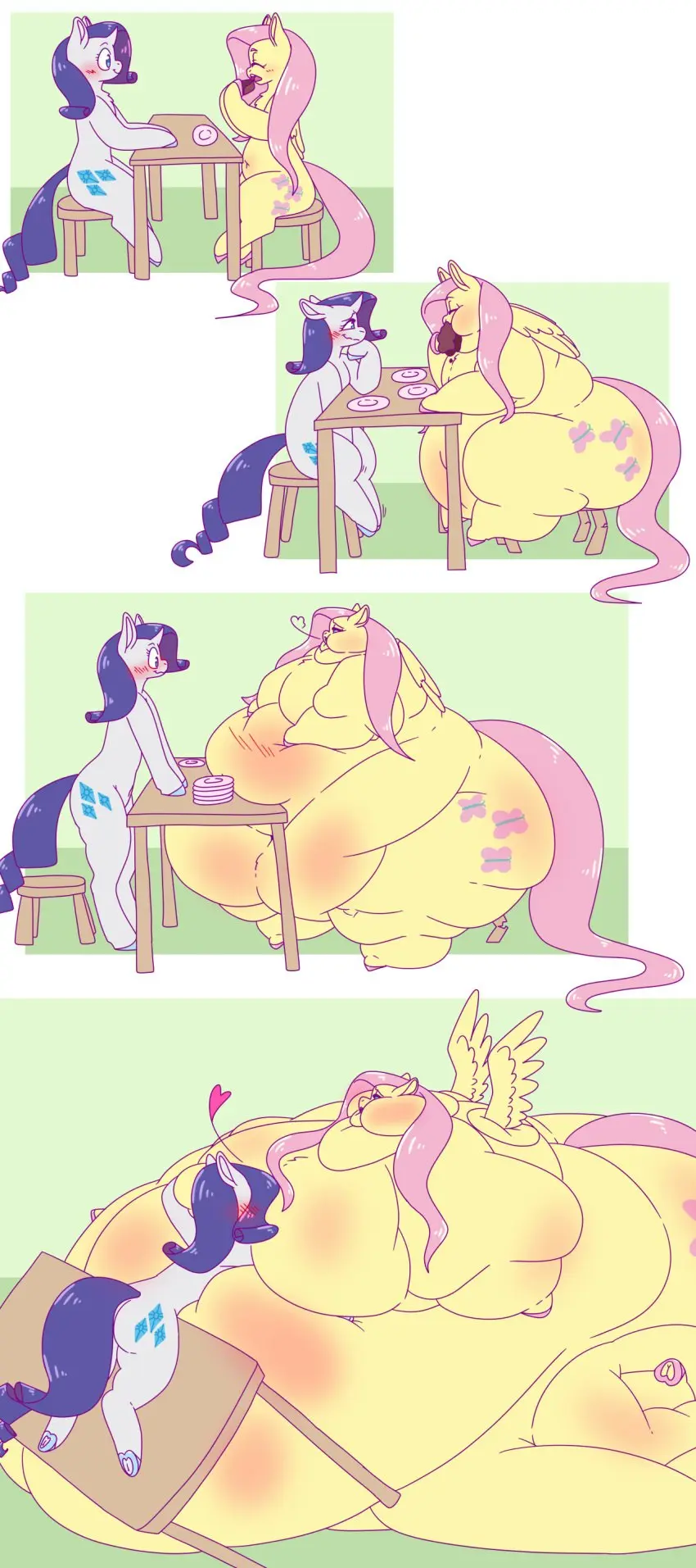 Image female,2girls,furry,thick_thighs,thighs,wide_hips,belly,big_belly,anthro,heart,expansion,2024,my_little_pony,fat,fat_female,overweight,overweight_female,fat_fetish,pony,morbidly_obese,morbidly_obese_female,obese,ssbbw,ussbbw,fluttershy_(mlp),bbw,obese_female,eating,obese_anthro,overweight_anthro,fat_thighs,stuffed_belly,rarity_(mlp),sequence,weight_gain,gigantic_belly,immobile,belly_overhang,thigh_expansion,belly_expansion,fat_belly,morbidly_obese_anthro,fatfur,double_chin,blob,fat_arms,stuffed_toy,fat_anthro,fatfurparadise