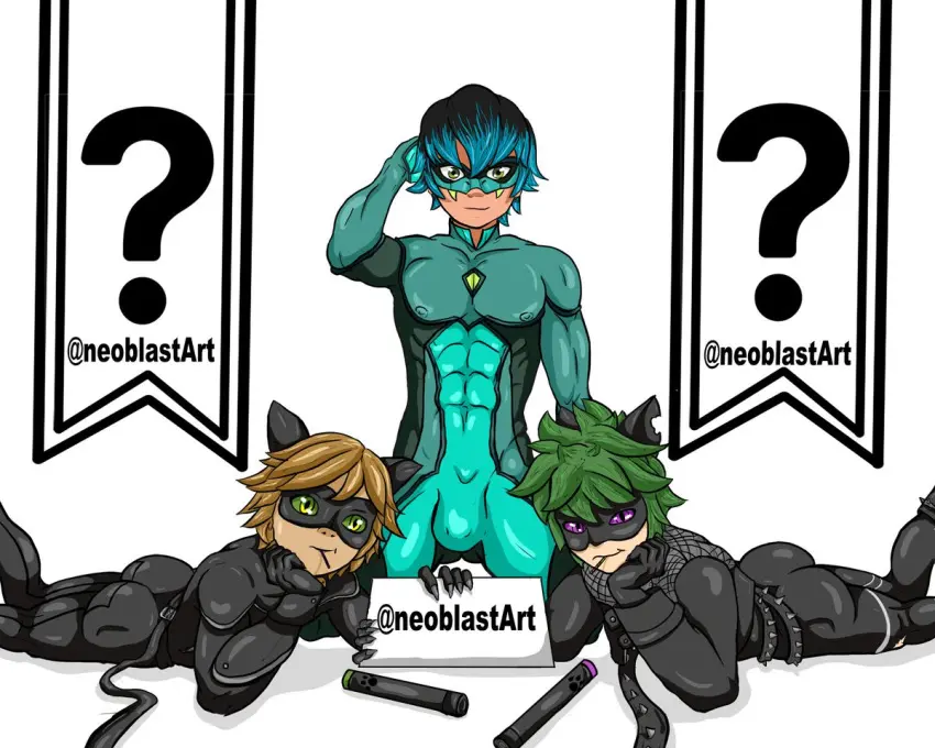 Image male,tagme,3boys,miraculous_ladybug