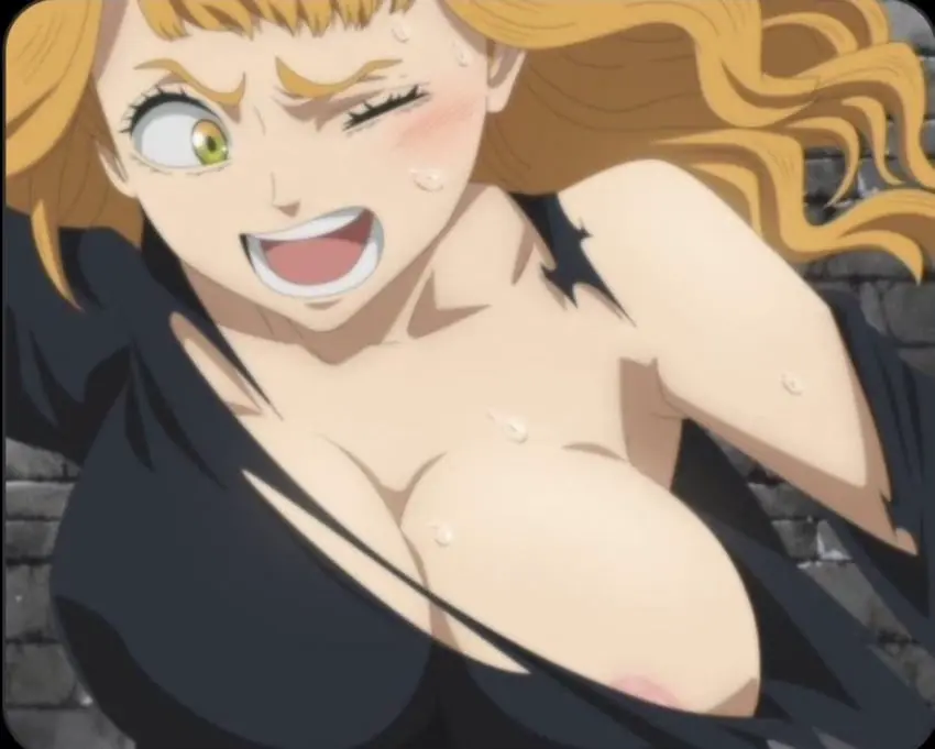 Image breasts,female,tagme,teenager,teenage_girl,black_clover,nipple_slip,on_model,wardrobe_malfunction,ripped_clothing,edited_screencap,edited_official_artwork,nipslip,mimosa_vermillion