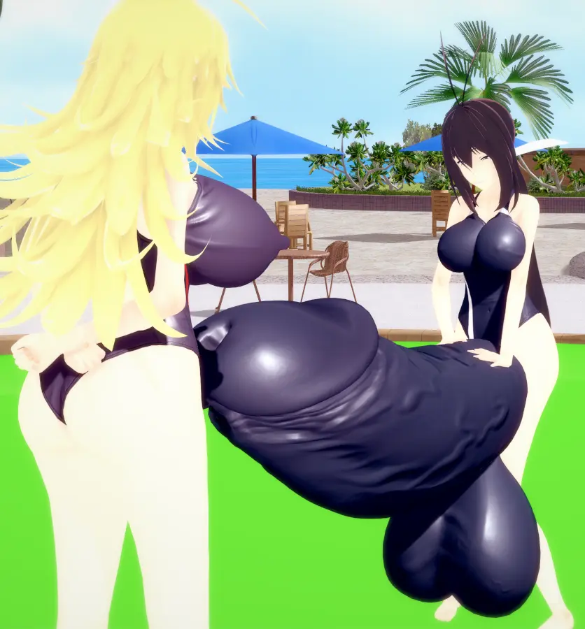 Image 1girls,female,black_hair,penis,1futa,futa_on_female,futanari,intersex,pleasure_face,huge_cock,blonde_hair,swimsuit,aroused,3d,koikatsu,back_view,pool,hypnosis,hyper,huge_boobs,condom_suit,hands_on_penis,crybabyfuta,kaminashi_nozomi,keijo!!!!!!!!,mio_kusakai