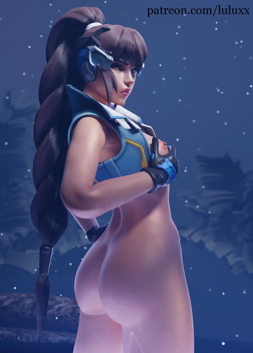 Image 1girls,breasts,female,female_only,long_hair,looking_at_viewer,solo,ass,big_ass,big_butt,bubble_butt,small_breasts,3d,blender,official_alternate_costume,alternate_costume,breast_grab,partially_clothed,butt,alternate_hairstyle,grabbing_own_breast,overwatch,overwatch_2,widowmaker,amelie_lacroix,mirrorwatch,captain_lacroix,lulux