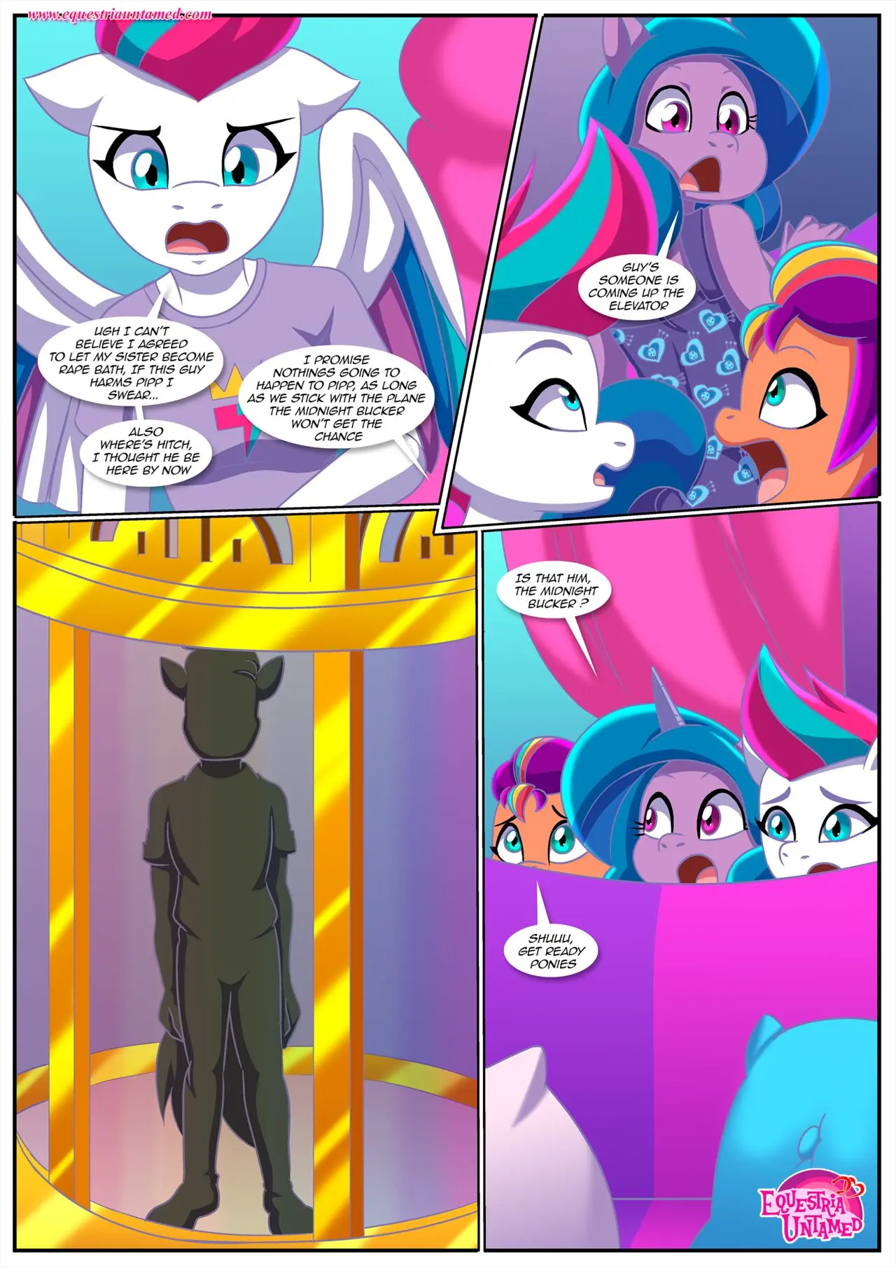 Image female,anthro,tagme,comic,my_little_pony,page_7,bbmbbf,palcomix,mlp_g5,zipp_storm_(mlp),equestria_untamed,sunny_starscout_(mlp),izzy_moonbow_(mlp),the_midnight_bucker,the_midnight_bucker_(comic)