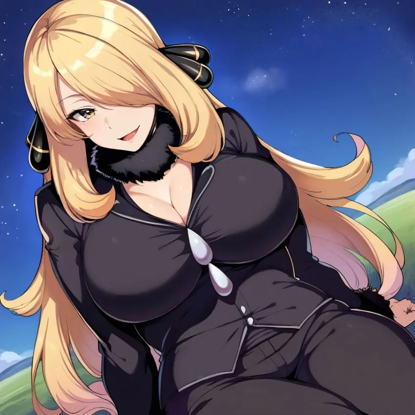 Image 1girls,big_breasts,breasts,female,large_breasts,nipples,pokemon,sweat,thick_thighs,thighs,ai_generated,huge_breasts,busty,curvy,curvy_body,curvy_female,curvy_figure,alternate_breast_size,curvaceous,sweating,sweaty,sweaty_body,cynthia_(pokemon),sweaty_breasts,castle12