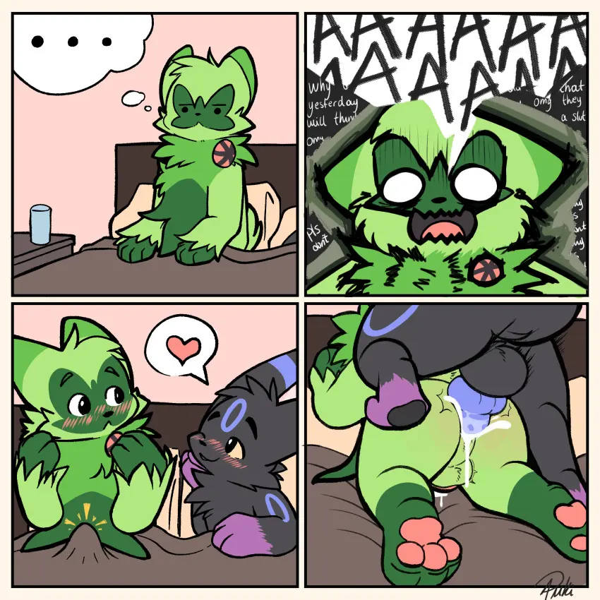Image hi_res,simple_background,solo,eeveelution,male,penis,pokemon,pokemon_(species),umbreon,sex,duo,erection,anal,anal_sex,male/male,balls,gay,nintendo,penetration,comic,genital_fluids,bodily_fluids,genitals,mammal,male_penetrating,feline,felid,male_penetrated,male_penetrating_male,generation_9_pokemon,generation_2_pokemon,floragato,pukizel_(artist)
