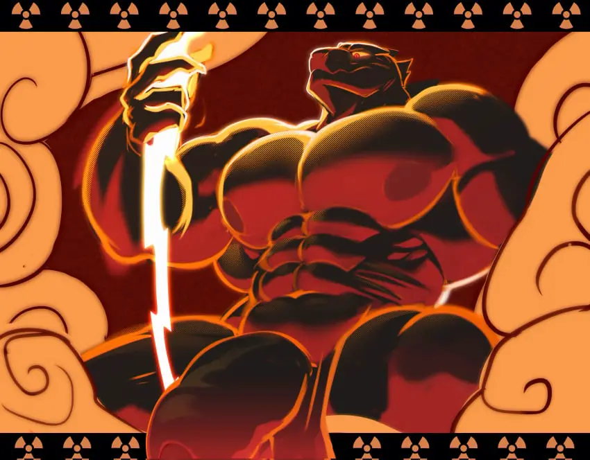 Image hi_res,nipples,solo,male,nude,penis,big_penis,humanoid_penis,muscular,muscular_male,male_only,balls,anthro,monster,absurd_res,cloud,genitals,biceps,claws,muscular_anthro,pecs,2024,reptile,scalie,abs,humanoid_genitalia,spikes,spikes_(anatomy),electricity,godzilla_(series),kaiju,godzilla,toho,hercules_(disney),lightning_bolt,zeuszilla,manyu