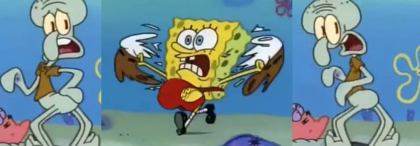 Image male,penis,underwear,big_penis,looking_back,male_only,anthro,tagme,running,3boys,nickelodeon,spongebob_squarepants,spongebob_squarepants_(character),ripped_clothes,screenshot_edit,squidward_tentacles,patrick_star,freakbob_pisspants,freakybob_pisspants,freakybob_pisspants_(character),freak,velvetdelusion