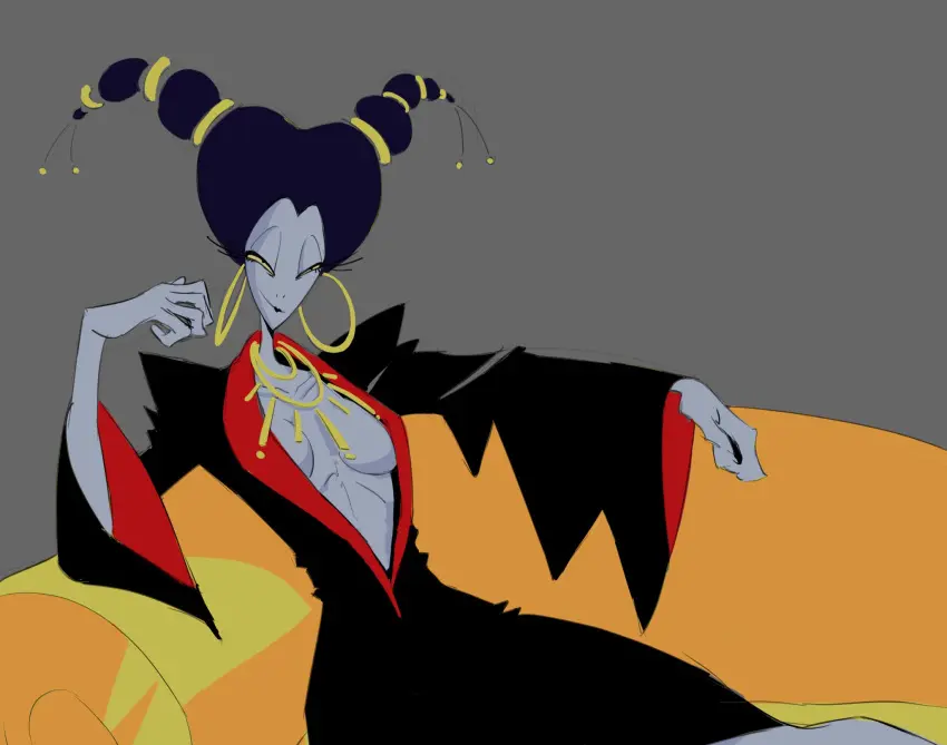 Image 1girls,breasts,female,small_breasts,witch,the_golden_bird,witch_(kin_no_tori),ghostgallora