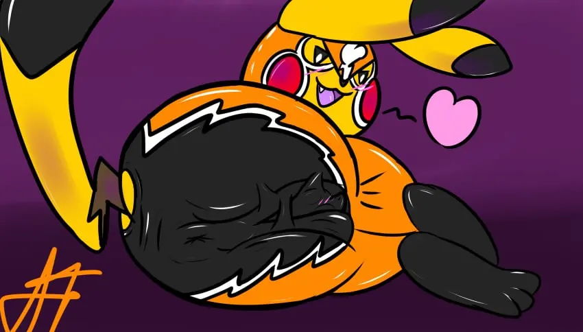 Image clothing,female,hi_res,pokemon,pokemon_(species),ass,duo,vaginal_penetration,absurd_res,nintendo,generation_5_pokemon,feral,generation_1_pokemon,ass_cleavage,vore,inside_clothing,butt_crack,pikachu,unbirthing,cosplay_pikachu,pikachu_libre,cosplay_pikachu_(costume),snivy,afraidpichu,feral_unbirthing_feral