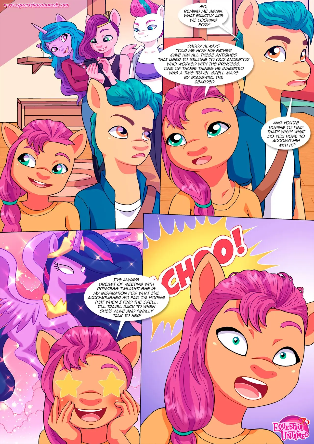 Image female,text,tagme,comic,english_text,hasbro,my_little_pony,twilight_sparkle_(mlp),page_1,bbmbbf,palcomix,princess_twilight_sparkle_(mlp),hitch_trailblazer_(mlp),mlp_g5,zipp_storm_(mlp),pipp_petals_(mlp),equestria_untamed,sunny_starscout_(mlp),izzy_moonbow_(mlp),lesson_for_the_generations,queen_twilight_sparkle_(mlp)