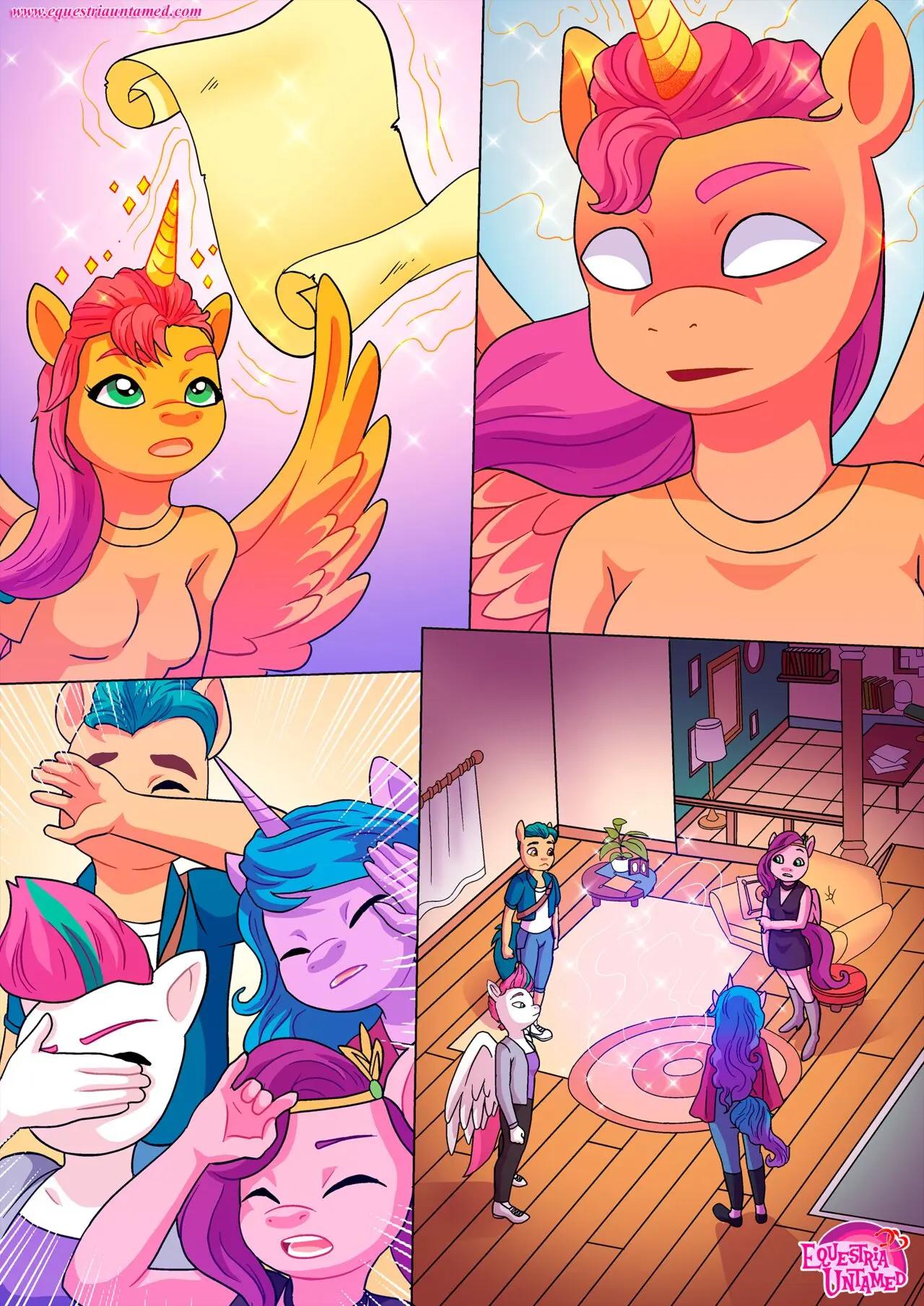 Image female,text,tagme,comic,english_text,hasbro,my_little_pony,page_3,bbmbbf,palcomix,hitch_trailblazer_(mlp),mlp_g5,zipp_storm_(mlp),pipp_petals_(mlp),equestria_untamed,sunny_starscout_(mlp),izzy_moonbow_(mlp),lesson_for_the_generations