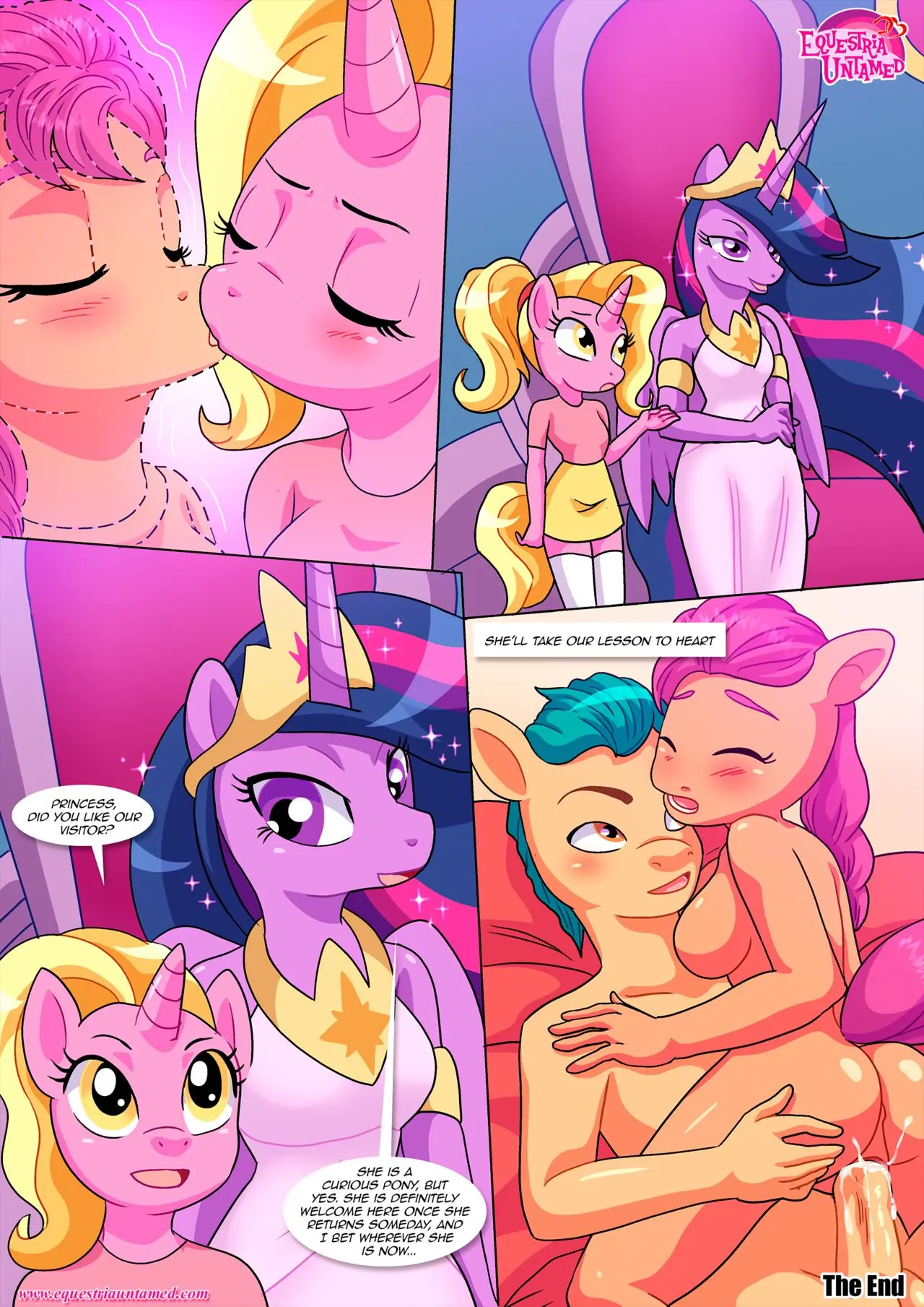 Image breasts,female,human,male,penis,pussy,vagina,text,tagme,comic,english_text,friendship_is_magic,hasbro,my_little_pony,human_male,twilight_sparkle_(mlp),bbmbbf,palcomix,page_17,princess_twilight_sparkle_(mlp),hitch_trailblazer_(mlp),mlp_g5,equestria_untamed,sunny_starscout_(mlp),the_end,lesson_for_the_generations,queen_twilight_sparkle_(mlp),luster_dawn_(mlp)