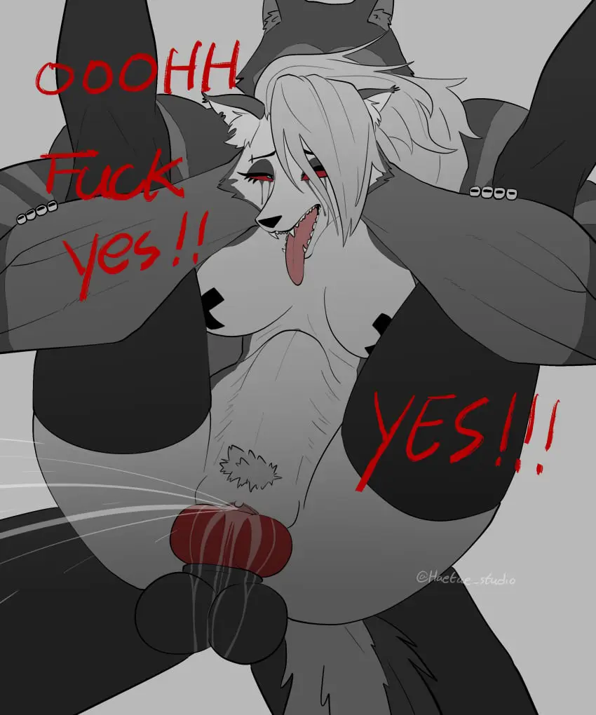 Image breasts,female,male,penis,thighhighs,tongue_out,furry,big_penis,huge_ass,rough_sex,male/female,huge_breasts,squirting,fangs,stomach_bulge,full_nelson,runny_makeup,knot,hellhound,helluva_boss,loona_(helluva_boss),goth,goth_girl,vivienne_medrano,hell,vortex_(helluva_boss),haetae_studio