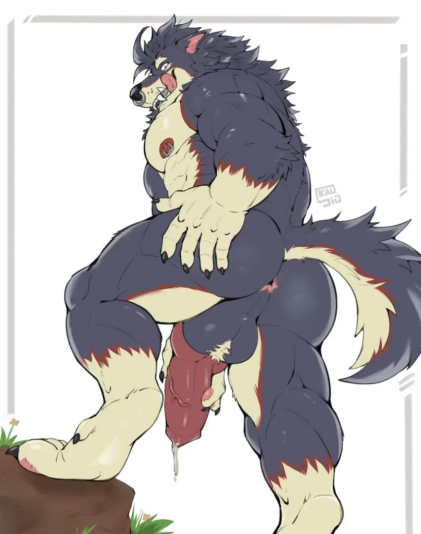 Image hi_res,looking_at_viewer,nipples,solo,male,nude,penis,tongue_out,tongue,ass,big_penis,erection,muscular,muscular_male,teeth,balls,anthro,veiny_penis,piercing,anus,genital_fluids,bodily_fluids,canid,canine,canis,genitals,mammal,precum,wolf,muscular_anthro,pecs,fangs,thick_penis,nipple_piercing,vein,animal_genitalia,animal_penis,canine_genitalia,canine_penis,tuft,ring_piercing,nose_piercing,nose_ring,facial_piercing,ball_tuft,meocondainhan