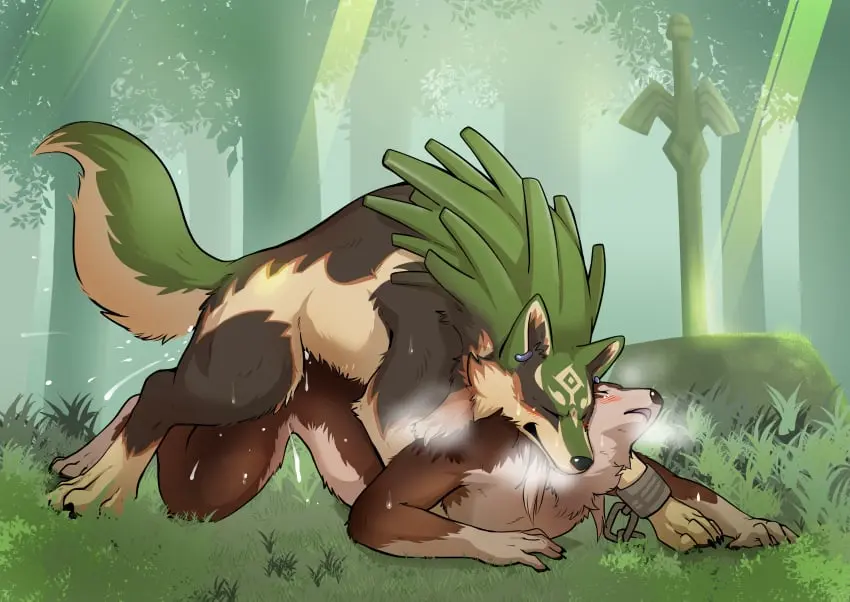 Image blush,hi_res,blue_eyes,cum,male,nude,sex,duo,doggy_style,anal,anal_sex,male_only,from_behind_position,anthro,cum_inside,piercing,absurd_res,gay,ambiguous_gender,nintendo,penetration,genital_fluids,bodily_fluids,canid,canine,canis,fur,mammal,snout,wolf,claws,toe_claws,all_fours,male_penetrating,black_nose,green_body,outside,tree,breath,the_legend_of_zelda,brown_fur,forest,plant,brown_body,feral,male_on_feral,link,quadruped,zoophilia,anthro_on_feral,anthro_penetrated,feral_penetrating,feral_penetrating_anthro,digitigrade,grass,countershading,finger_claws,green_fur,male/ambiguous,twilight_princess,intraspecies,wolf_link,ambiguous_penetrated,intraspecies_bestiality,male_penetrating_ambiguous,pukkunnnn