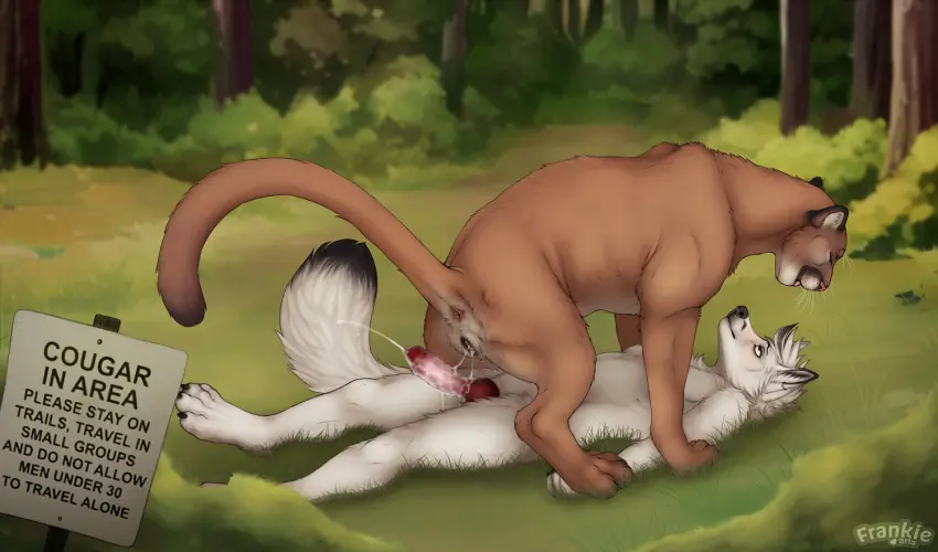 Image female,smile,cum,male,penis,pussy,lying,on_back,sex,duo,grin,male/female,anthro,tan_body,cum_in_pussy,cum_inside,anus,closed_eyes,genital_fluids,female_on_top,bodily_fluids,canid,canine,canis,fur,genitals,mammal,wolf,dominant,interspecies,submissive,submissive_female,feline,white_body,tree,dominant_female,forest,animal_genitalia,animal_penis,canine_genitalia,canine_penis,knot,nature,plant,tan_fur,white_fur,feral,felid,animal_pussy,anatomically_correct,anatomically_correct_genitalia,anatomically_correct_pussy,zoophilia,anthro_on_feral,pinned,cum_on_penis,feline_genitalia,whiskers,on_top,pull_out,cougar,sign,dominant_feral,feline_pussy,feral_on_top,pinned_to_ground,fenn.perrox