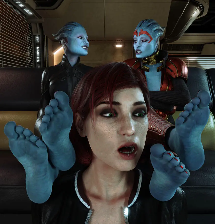 Image female,female_only,human,light-skinned_female,light_skin,multiple_girls,red_hair,feet,green_eyes,foot_fetish,3d,soles,yuri,3d_(artwork),blue_body,3girls,mother_and_daughter,lesbian,alien,foot_focus,alien_girl,blue_skin,blue-skinned_female,mass_effect,alien/human,asari,mass_effect_2,caucasian,commander_shepard,femshep,samara,painted_toenails,caucasian_female,red_toenail_polish,morinth,dais1984,best_feet