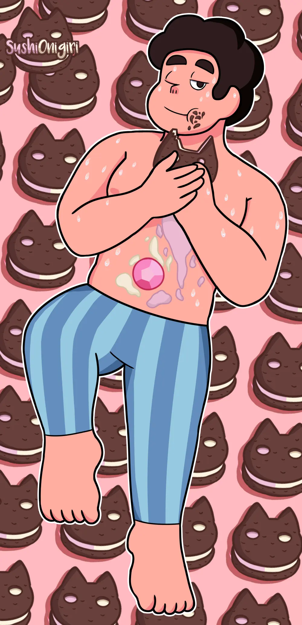 Image male,tagme,gay,steven_universe,steven_quartz_universe,steven_universe_future,cookie_cat_(steven_universe)
