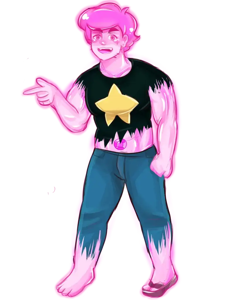 Image male,gay,transparent_background,steven_universe,steven_quartz_universe,chad_steven,steven_universe_future,pink_steven