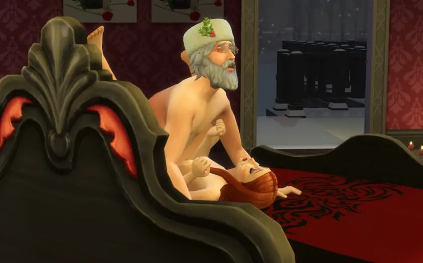 Image female,cum,male,cum_inside,missionary_position,creampie,holidays,missionary,older_penetrating_younger,older_male,missionary_sex,older_male_and_younger_female,hidden_sex,the_sims,the_sims_4,missionary_style,santa_claus,the_sims_townies,townies,father_christmas,missionary_pose,morgan_fyres