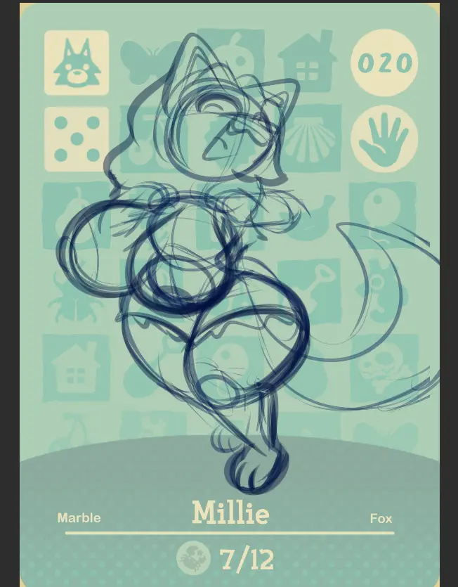Image big_breasts,breasts,clothing,female,nipples,thick_thighs,wide_hips,huge_breasts,original_character,big_thighs,animal_crossing,oc,shortstack,huge_thighs,jean_shorts,lifting_shirt,wip,amiibo,amiibo_card,arturfox,arturitofox,millie_(ketsukanevixen),millie_(realcamilla)