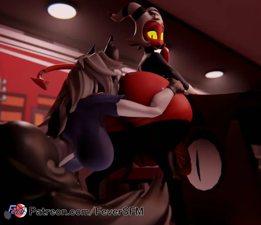 Image breasts,clothing,female,grey_hair,hi_res,white_hair,gloves,male,penis,tail,ass,big_butt,huge_butt,duo,humanoid,balls,hair,male/female,anthro,text,mythology,demon,3d,canid,canine,fur,genitals,mammal,horn,red_skin,2024,white_body,fingerless_gloves,mythological_canine,mythological_creature,canid_demon,hellhound,helluva_boss,loona_(helluva_boss),handwear,white_fur,red_body,url,yellow_sclera,imp,feversfm,moxxie_(helluva_boss),loona_(aeridiccore),moxxie_(valorlynz)
