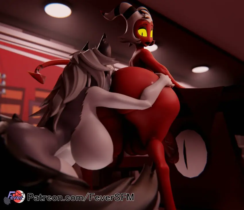 Image big_breasts,breasts,female,grey_hair,hi_res,white_hair,male,nude,penis,tail,ass,big_butt,huge_butt,duo,humanoid,balls,hair,male/female,anthro,text,mythology,demon,3d,canid,canine,fur,genitals,mammal,horn,red_skin,2024,white_body,mythological_canine,mythological_creature,canid_demon,hellhound,helluva_boss,loona_(helluva_boss),white_fur,red_body,url,yellow_sclera,imp,feversfm,moxxie_(helluva_boss),loona_(aeridiccore),moxxie_(valorlynz)