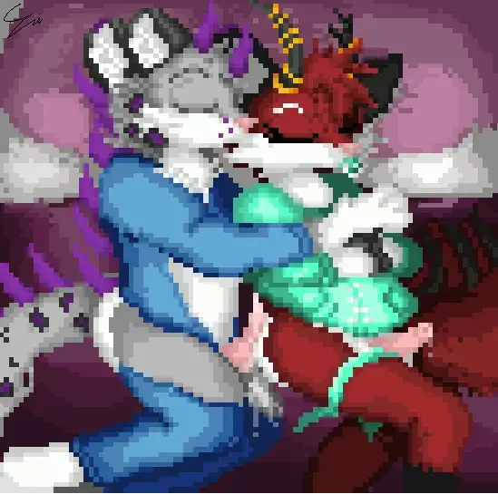Image clothing,cum,male,penis,underwear,duo,2boys,male/male,male_only,digital_media_(artwork),anthro,genital_fluids,bodily_fluids,canid,canine,genitals,mammal,feline,male_focus,duo_focus,fox,detailed_background,felid,pantherine,cum_on_penis,snow_leopard,pixel_(artwork),the_shen,avaa_velvet,reenpaw,wear