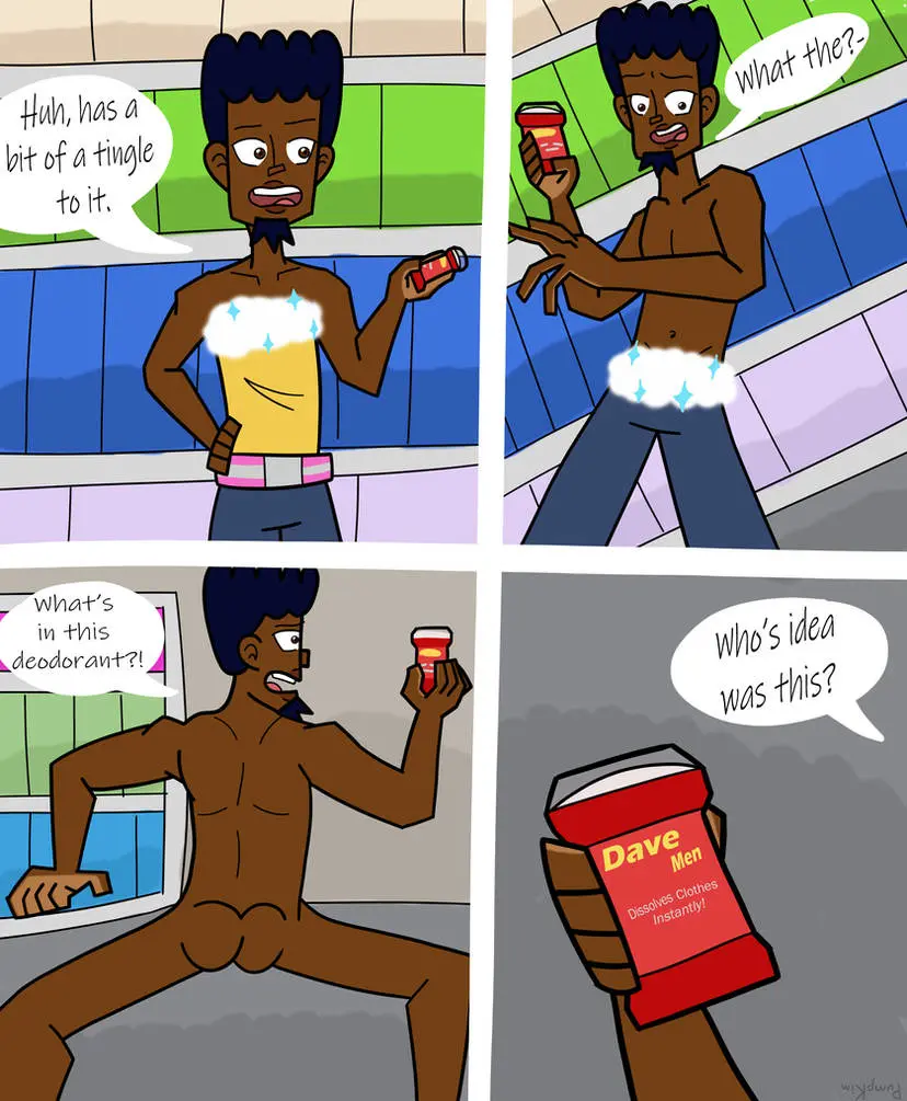 Image male,nude,ass,embarrassed,nude_male,naked,comic,public,skinny,embarrassed_nude_male,solo_male,toony,naked_male,brown_skin,public_nudity,public_exposure,public_humiliation,enm,dissolving_clothes,heretwowoomy,nude_in_public,pumpkim,upsidedownpumpkim,upsidedownpumpkin,clothing_damage,deodorant,emmit_nathan_malcom,dissolving_clothing