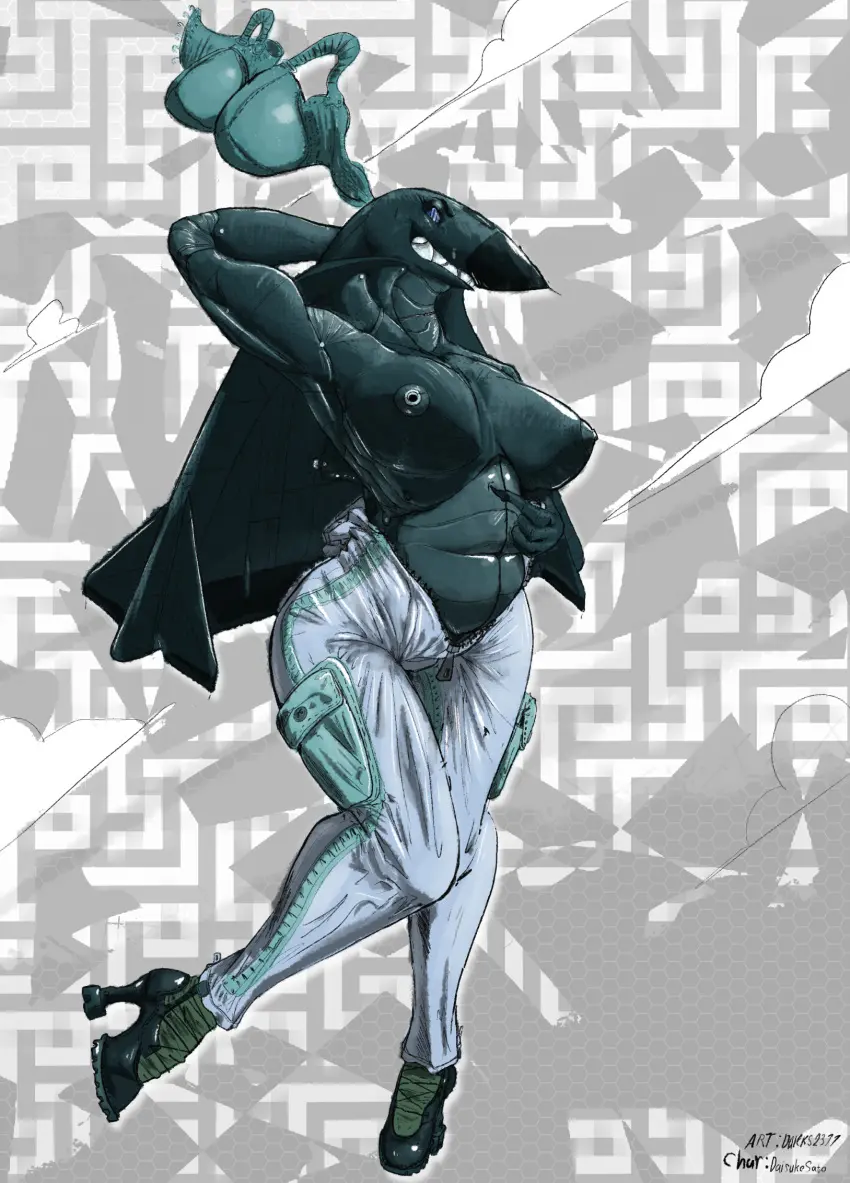 Image 1girls,big_breasts,breasts,female,simple_background,solo,bra,partially_clothed,chubby,animate_inanimate,living_machine,aircraft,jet,aeromorph,living_aircraft,frothzone