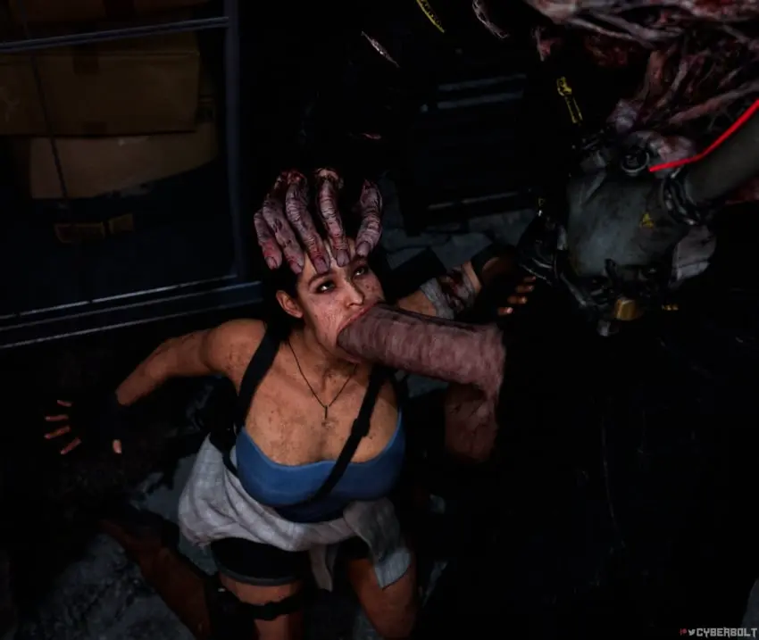 Image 1girls, breasts, clothed, female, 1boy, male, oral, clothed_female, male/female, tagme, monster, 3d, oral_sex, captured, defeated, interspecies, monster_cock, oral_penetration, rape, crop_top, head_grab, capcom, absurdly_large_cock, resident_evil, defeat, face_fucking, grabbing_head, monster_rape, captured_heroine, defeated_heroine, jill_valentine, jill_valentine_(sasha_zotova), resident_evil_3, resident_evil_3_remake, 1monster, raped_by_monster, villain_on_hero, nemesis_(resident_evil), monster_male, protagonistsub_antagonistdom, cyberbolt