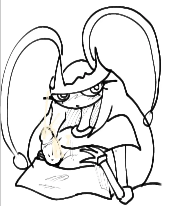 Image breasts,breasts_out,female,looking_at_viewer,penis,pokemon,pokemon_(species),eyelashes,anthro,paizuri,ejaculation,pov,monochrome,arthropod,sketch,breast_squeeze,titjob,anthro_only,lowres,pokémon_(species),generation_7_pokemon,titfuck,antennae_(anatomy),pheromosa,irougaki