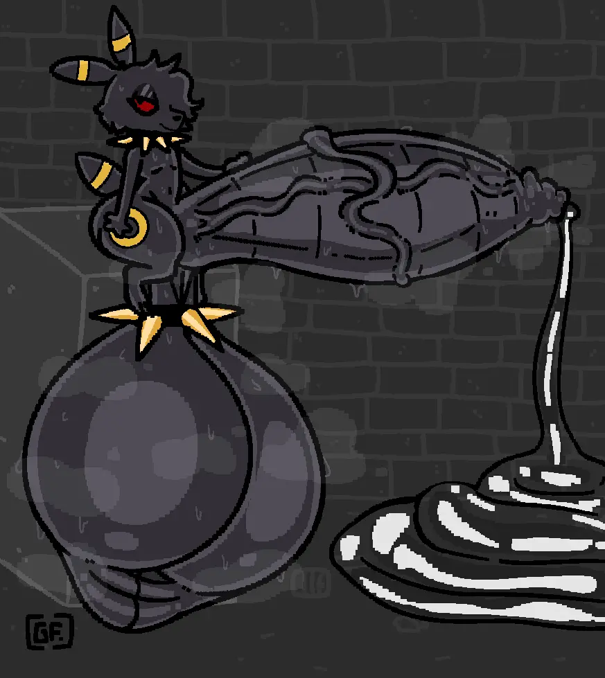 Image solo,eeveelution,male,nude,penis,pokemon,pokemon_(species),tail,umbreon,big_penis,balls,huge_cock,anthro,veiny_penis,nintendo,big_balls,genital_fluids,collar,bodily_fluids,fur,genitals,precum,huge_balls,excessive_genital_fluids,hyper_balls,hyper_penis,taro_(evilpenislair),vein,markings,tail_markings,spikes,hyper,hyper_genitalia,spiked_collar,generation_2_pokemon,fur_markings,red_sclera,brick_wall,excessive_precum,wall_(structure),ghostfuckrr,thick_precum,short_male,taro_(sex_warlock),ear_markings,balls_ring